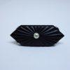 broche métal et Jais 1900