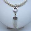 collier peles eau douce et argent Thomas Sabo