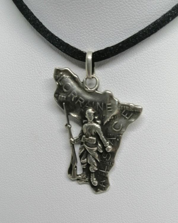 Pendentif argent guerre 1914-18 – Image 2