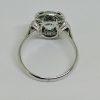 Bague or gris avec Aigue-marine et diamants. – Image 3