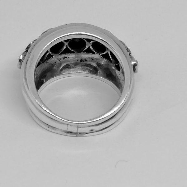 Bague argent "dite à effet". – Image 3