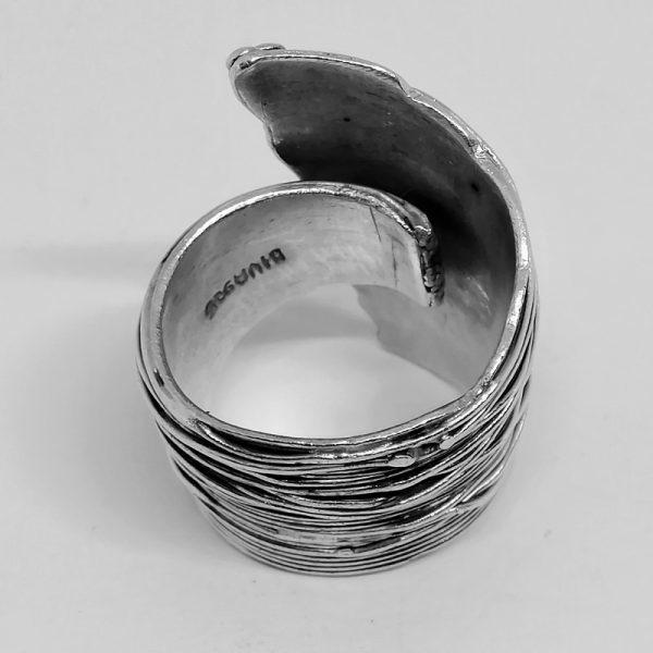 Bague argent travail de fils. – Image 3