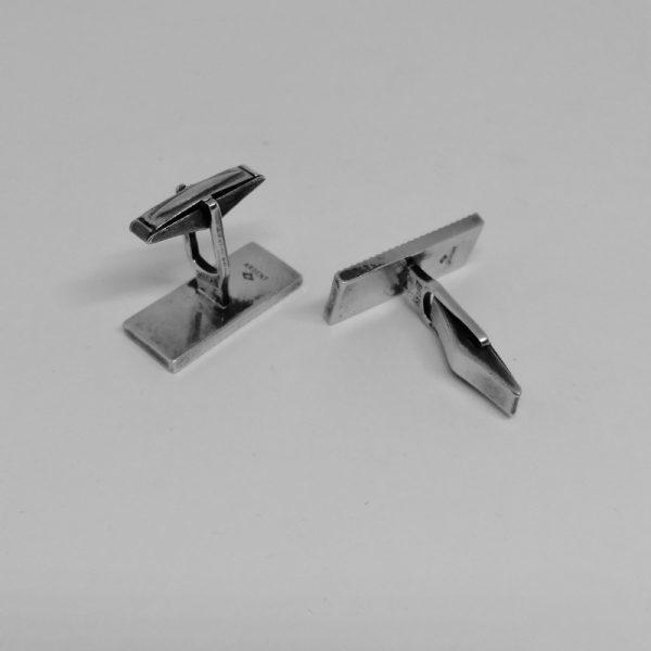 Boutons de manchettes rectangulaires. – Image 2