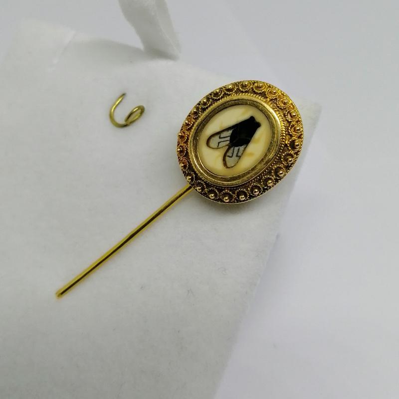 Épingle à Cravate En étain Anglais Motif Blaireau - Fabriqué à La Main Au Royaume-Uni, Longueur 5 à 7,6 Cm, Pour Chapeau, écharpe, Manteau