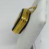cassolette pendentif porte-photo en or et onyx 1900