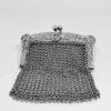 aumônière argent avec décor d'aigle vers 1900