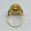 bague en or avec camée coquillage vers 1940