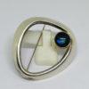 broche argent vintage Finlande vers 1998.
