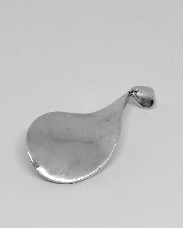 pendentif argent français vers 1980-90.