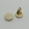 Boucles d'oreilles, clip avec bouton de matière noble. – Image 3