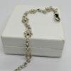 Bracelet argent, maille original et goupillon, vers 1920. – Image 2