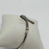 Bracelet argent, serpent à deux têtes. – Image 2