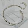 Bracelet argent, jonc de forme particulière, Français 1960-80. – Image 6