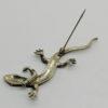Broche argent , salamandre entièrement pavée de marcasites , 1930. – Image 4