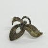 Broche en argent vermeil, avec pavage de marcasites , signée Théodor Fahrner. – Image 2