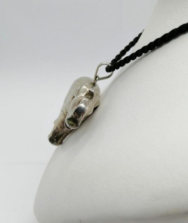 Pendentif argent, représentant un éléphant. – Image 2