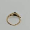 Bague en or bicolore, sertie d'un diamant taillé et de roses, 1900. – Image 3