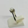 Bague en or gris avec perle de culture. – Image 2