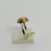Bague argent, petit camée coquillage, portrait de femme. – Image 2