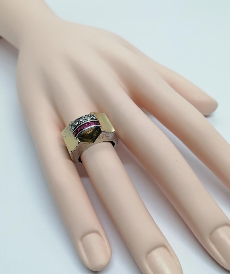 Bague argent et or best sale