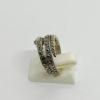 Bague argent, serpent enroulé, et pavage de marcasites, 1900-25. – Image 2