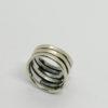 Bague argent, modèle façon multi anneaux. – Image 3