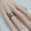 Bague argent, modèle façon multi anneaux. – Image 4