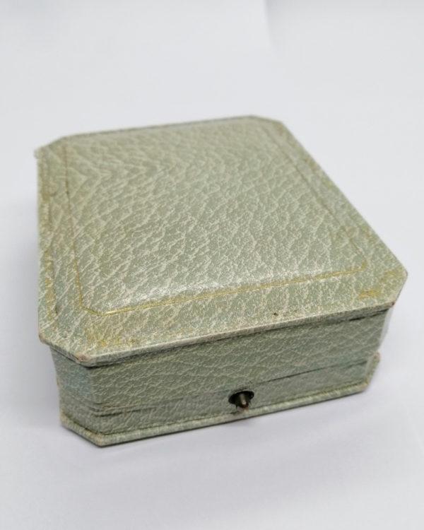 Demi-parure en or bicolore, forme géométrique, typique de l'époque Art Déco, 1925. (Copie) – Image 6