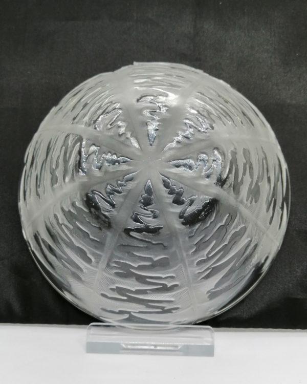 Bol à mains en verre moulé pressé, modèle Pissenlit, René Lalique, 1924. – Image 2