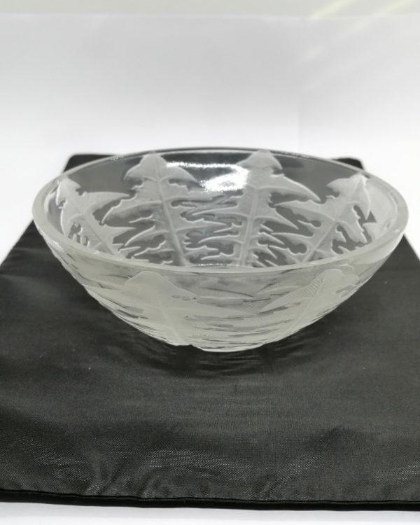 Bol à mains en verre moulé pressé, modèle Pissenlit, René Lalique, 1924. – Image 3