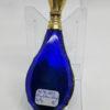 Flacon à sel ou de pâmoison, argent vermeil, cristal bleu, fin 19ième siècle. – Image 2