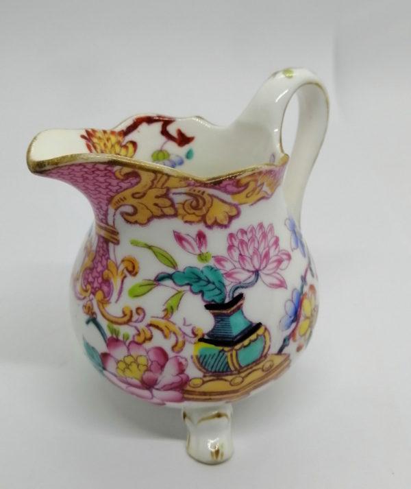 Petit pot à lait ou crème, en porcelaine fine, Anglaise Minton, fin 19ième siècle. – Image 2