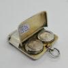Porte-pièce de monnaie et pyrogène en argent, double utilisation, Anglais 1907. – Image 3