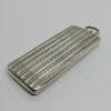 Porte-pièces de monnaies en argent, trois compartiments, ouvragé, 1920.