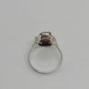 Bague argent, sertie d'un camée portrait sur agate, vers 1900. – Image 4