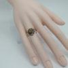 Bague argent, sertie d'un camée portrait sur agate, vers 1900. – Image 6