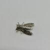 Broche argent , abeille avec pavage de marcasites, vers 1920-30.