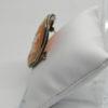 Broche argent, avec camée représentant trois femme et une couronne de fleurs. – Image 3