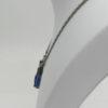 Collier argent, pavage marcasites et lapis-lazuli de forme géométrique, Art Déco. – Image 3