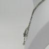 Collier argent, modèle avec fleurette, améthyste, perle fine, typique de l'Art Nouveau. – Image 3