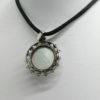 Pendentif argent, avec au centre une peinture émaillée d'un Pharaon. – Image 4