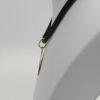 Pendentif or jaune, médaille de baptême avec angelot en émail, vers 1920. – Image 3