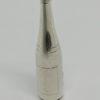 Touilleur ou débulleur à champagne, modèle rare de part sa forme, argent massif.