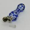 Flacon à sels ou de pâmoison, petit modèle rare de couleur bleu, vers 1860. – Image 5