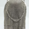 Sac de soirée en cotte de maille, argent massif, Art Déco vers 1925-30. – Image 2