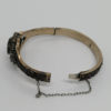 Bracelet en argent/vermeil, avec pavage de grenats taille bohême,1900. – Image 5