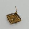 Broche en or jaune et rosé, demi-perles fines et turquoise, vers 1880. – Image 3