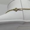 Collier laiton, plaqué or, modèle typique Art Déco, vers 1925. – Image 5