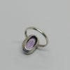 Bague argent, améthyste et marcasites naturelles, vers 1920. – Image 3