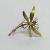 Broche, plaqué or, libellule, vers 1930-40. – Image 2